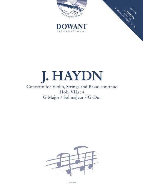 Concerto For Violin, Strings And Basso Continuo - Hob. VIIa : 4 in G Major - pro housle